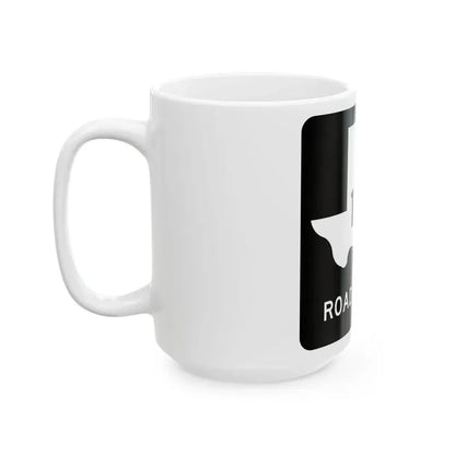 Texas FM 1553 (Texas) (Road Sign) White Coffee Mug - Go Mug Yourself