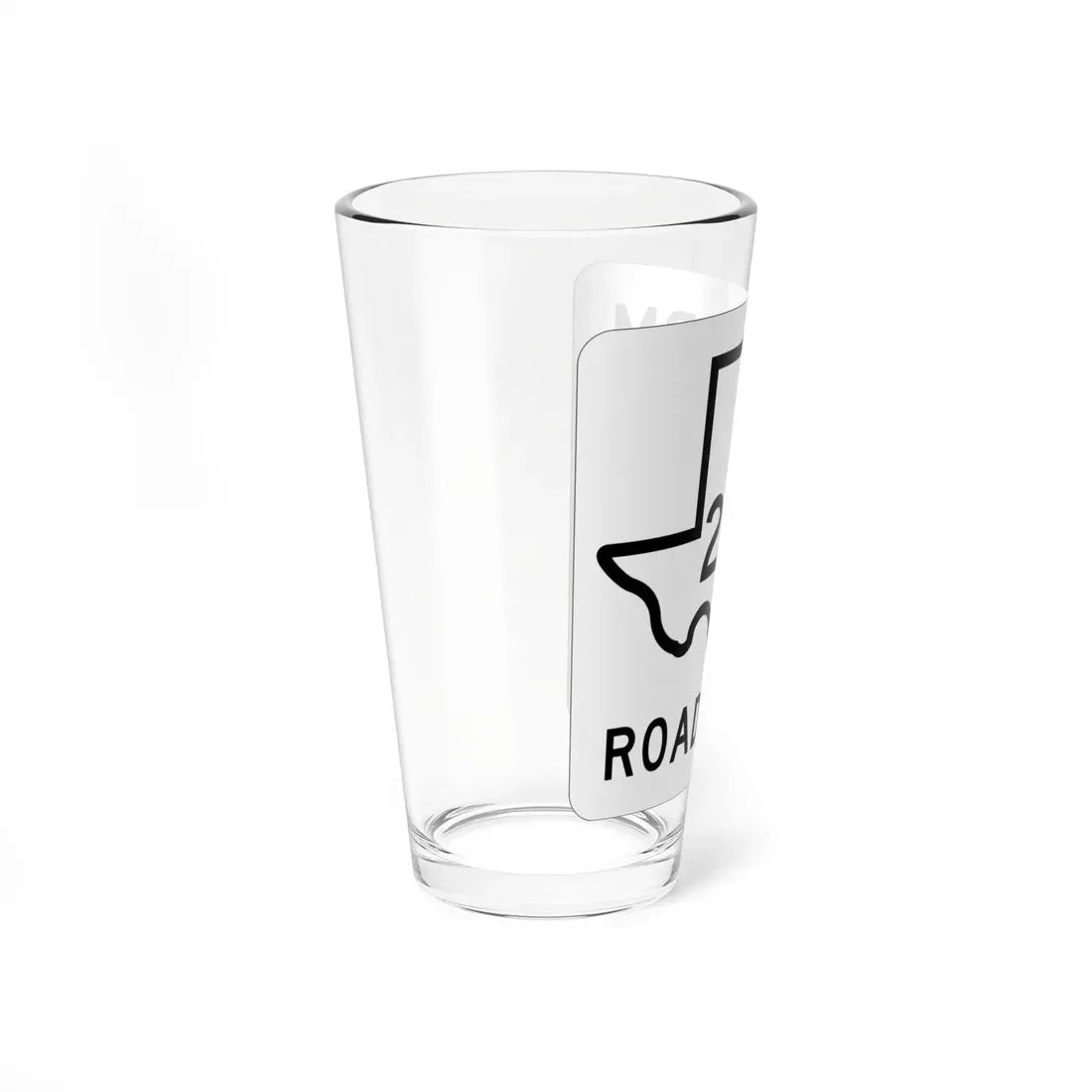 Texas FM 2023 1956 (Texas) (Road Sign) Pint Glass 16oz - Go Mug Yourself