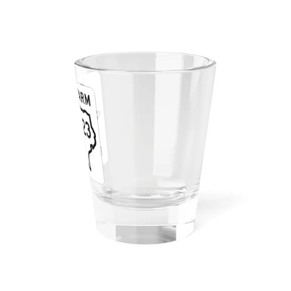 Texas FM 2023 1956 (Texas) (Road Sign) Shot Glass 1.5oz - Go Mug Yourself