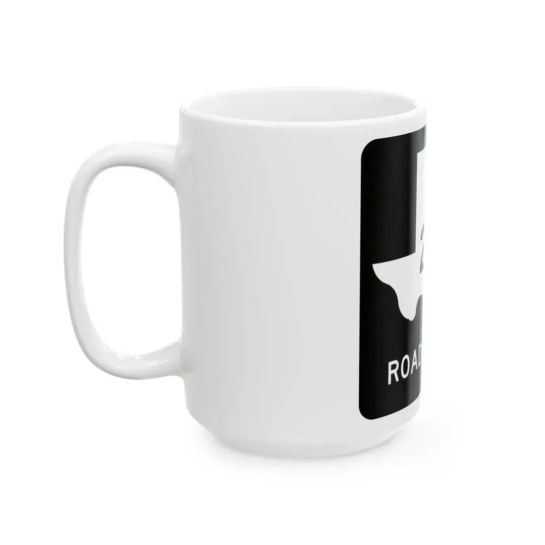 Texas FM 2061 (Texas) (Road Sign) White Coffee Mug - Go Mug Yourself