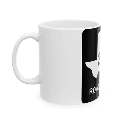 Texas FM 2578 (Texas) (Road Sign) White Coffee Mug - Go Mug Yourself
