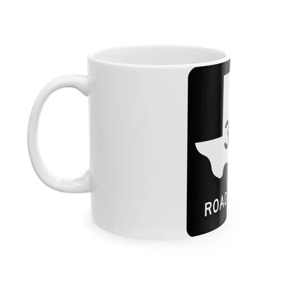 Texas FM 3678 (Texas) (Road Sign) White Coffee Mug - Go Mug Yourself