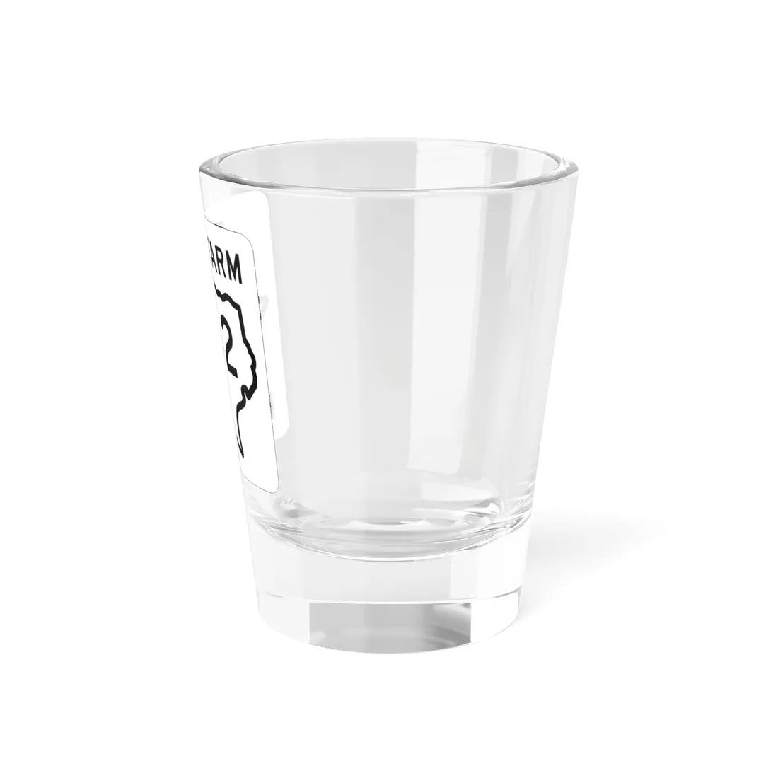 Texas FM 42 1956 (Texas) (Road Sign) Shot Glass 1.5oz - Go Mug Yourself