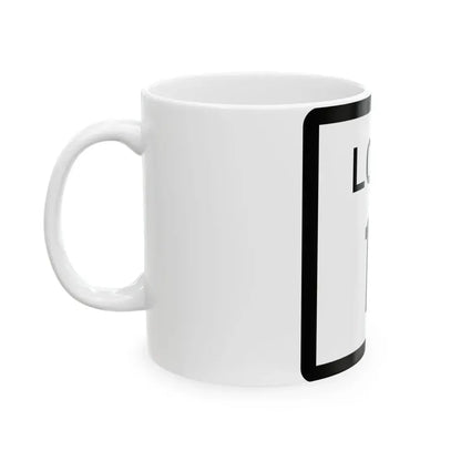 Texas Loop 11 (Texas) (Road Sign) White Coffee Mug - Go Mug Yourself