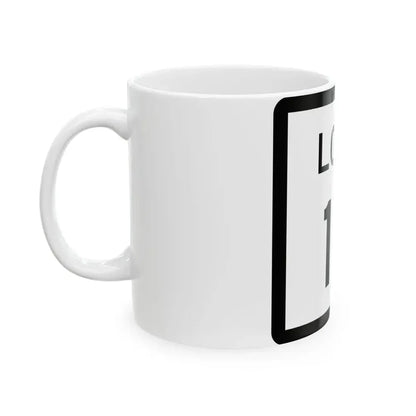 Texas Loop 13 (Texas) (Road Sign) White Coffee Mug - Go Mug Yourself