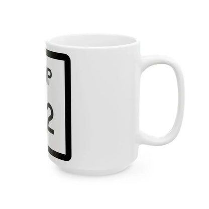 Texas Loop 152 (Texas) (Road Sign) White Coffee Mug - Go Mug Yourself