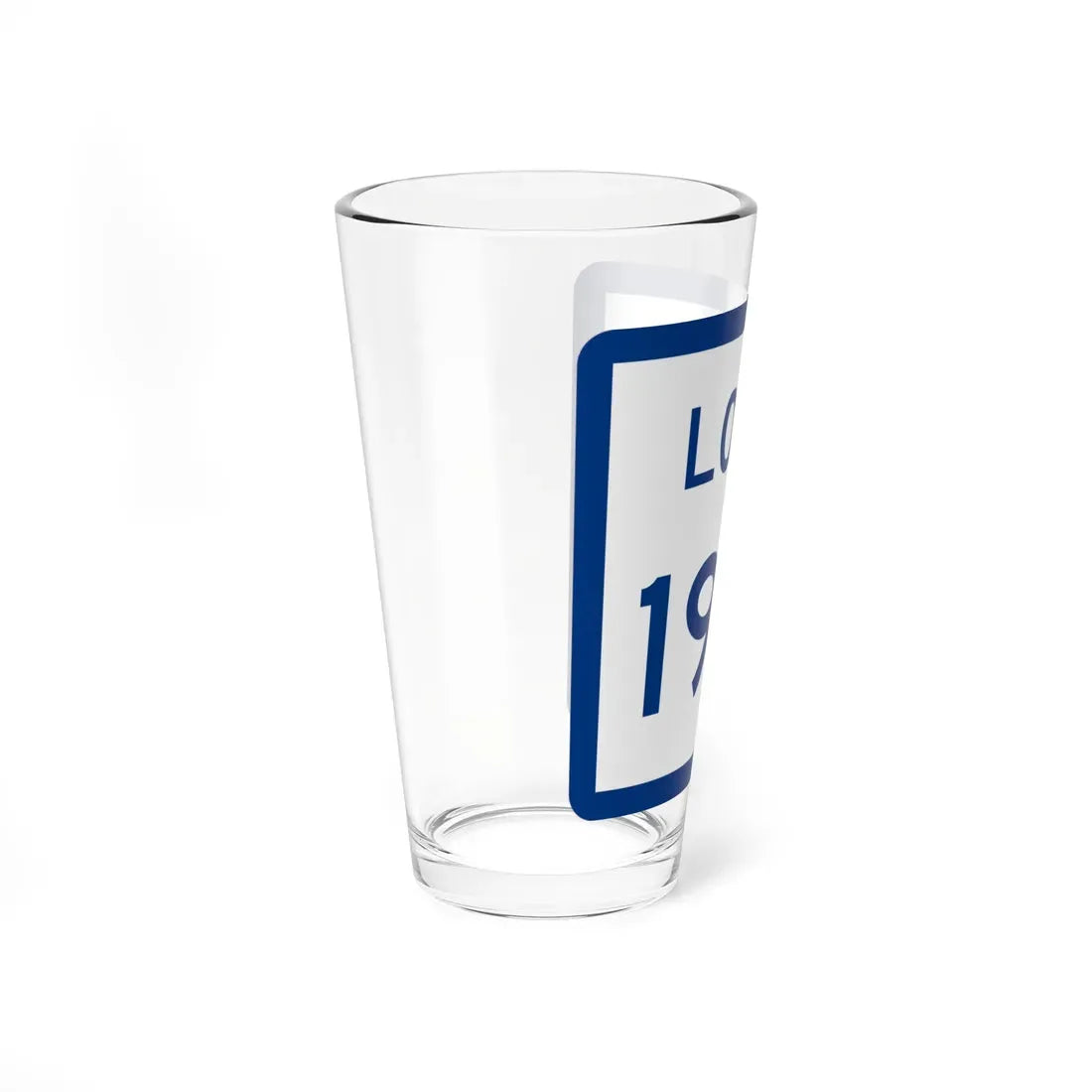 Texas Loop 1910 (Texas) (Road Sign) Pint Glass 16oz - Go Mug Yourself