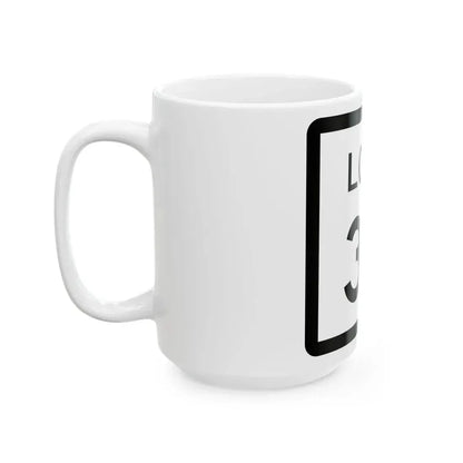 Texas Loop 38 (Texas) (Road Sign) White Coffee Mug - Go Mug Yourself