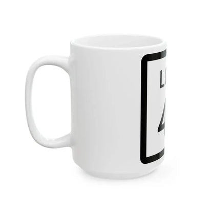 Texas Loop 47 (Texas) (Road Sign) White Coffee Mug - Go Mug Yourself