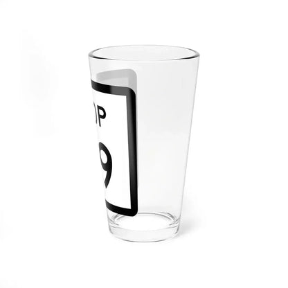 Texas Loop 69 (Texas) (Road Sign) Pint Glass 16oz - Go Mug Yourself