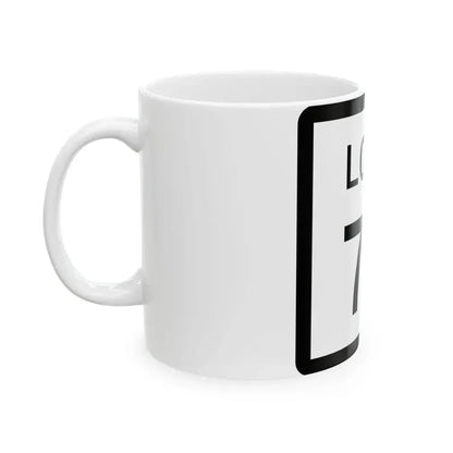 Texas Loop 73 (Texas) (Road Sign) White Coffee Mug - Go Mug Yourself