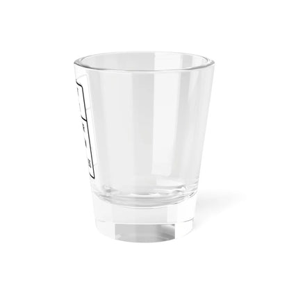 Texas MUTCD R12-2bT template (Texas) (Road Sign) Shot Glass 1.5oz - Go Mug Yourself