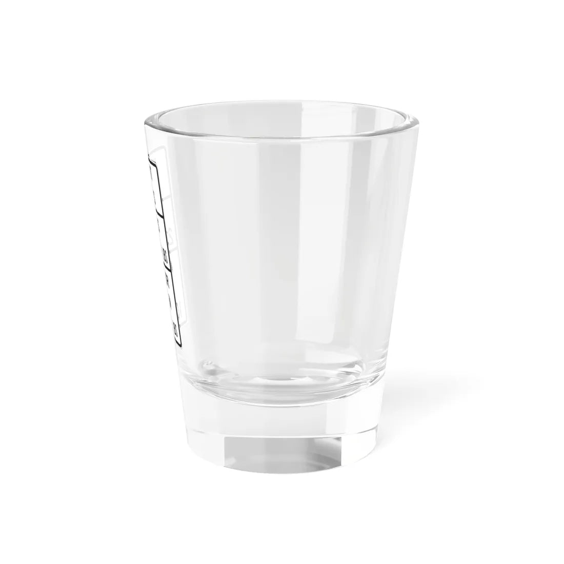 Texas MUTCD R12-4bT template (Texas) (Road Sign) Shot Glass 1.5oz - Go Mug Yourself