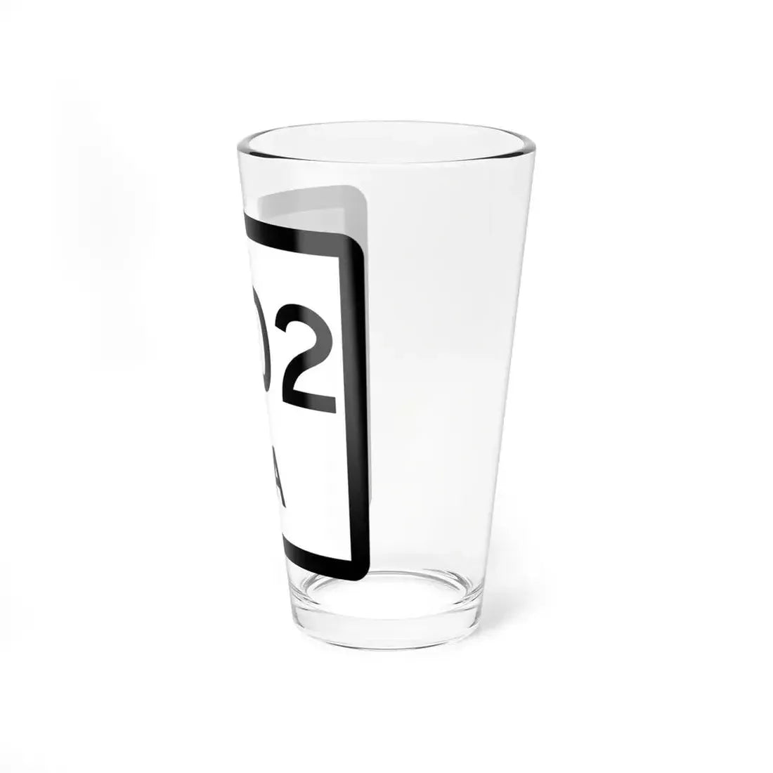 Texas PA 1502 (Texas) (Road Sign) Pint Glass 16oz - Go Mug Yourself