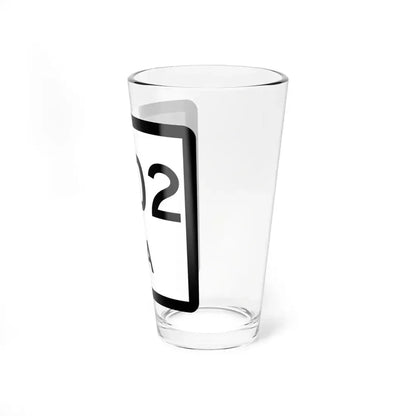 Texas PA 1502 (Texas) (Road Sign) Pint Glass 16oz - Go Mug Yourself