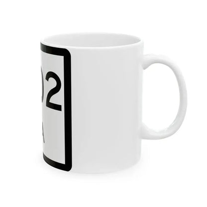 Texas PA 1502 (Texas) (Road Sign) White Coffee Mug - Go Mug Yourself