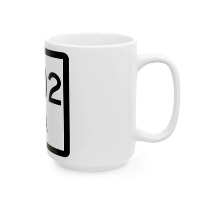 Texas PA 1502 (Texas) (Road Sign) White Coffee Mug - Go Mug Yourself