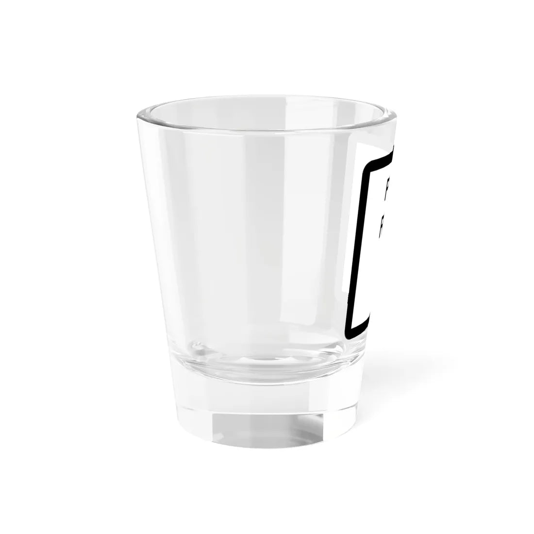 Texas Park Road blank (Texas) (Road Sign) Shot Glass 1.5oz - Go Mug Yourself