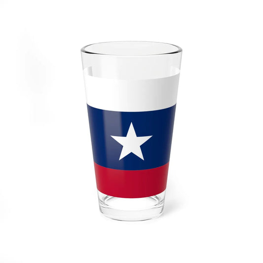 Texas Pilot Flag 1839-1845 (United States) Pint Glass 16oz 16oz - Go Mug Yourself
