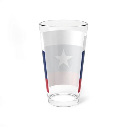 Texas Pilot Flag 1839-1845 (United States) Pint Glass 16oz - Go Mug Yourself