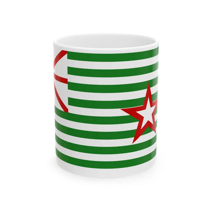 Texas Proposed Flag (United States) White Coffee Mug 11oz - Go Mug Yourself