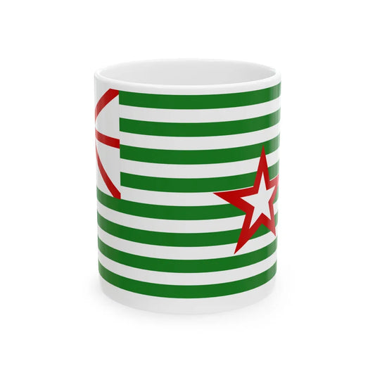 Texas Proposed Flag (United States) White Coffee Mug 11oz - Go Mug Yourself