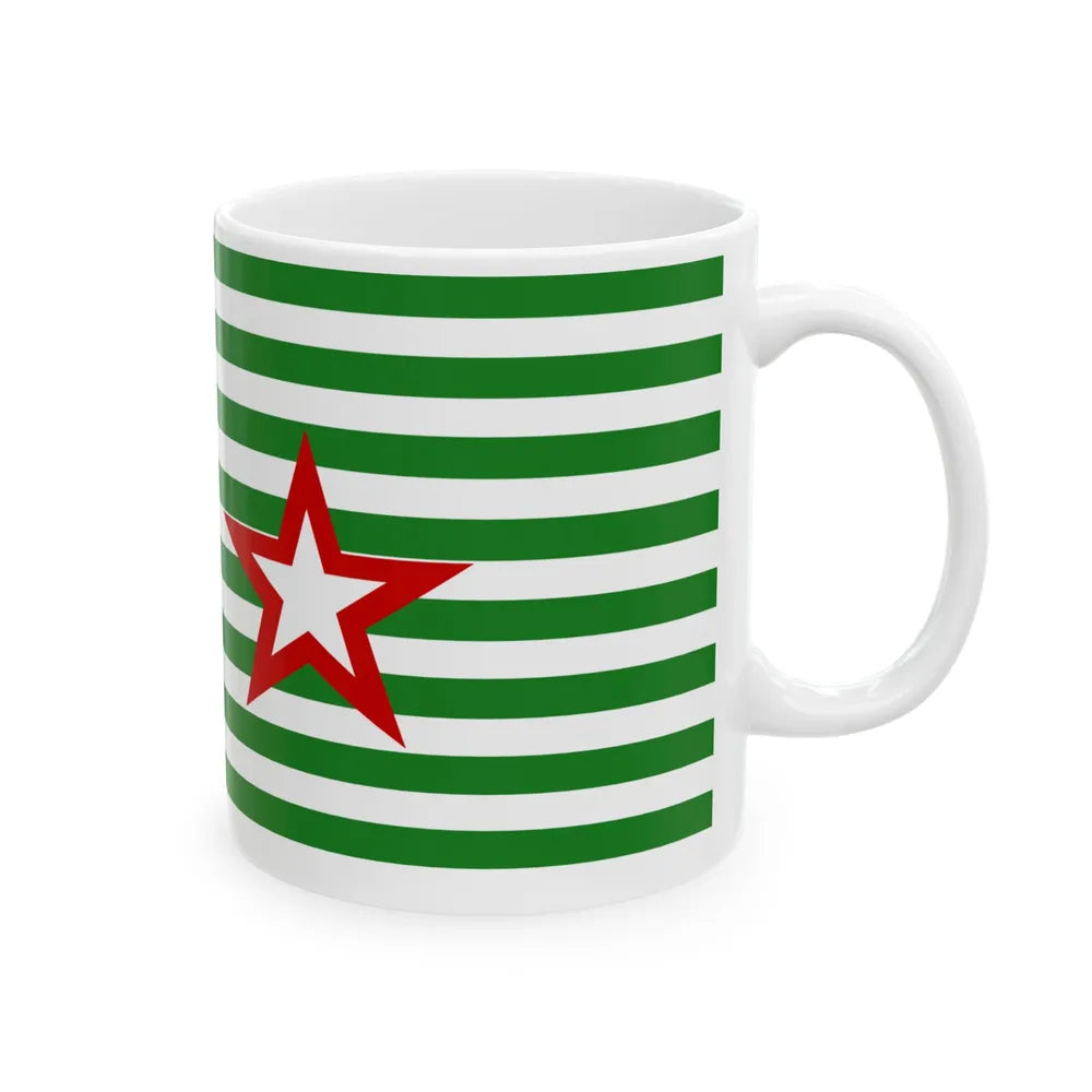 Texas Proposed Flag (United States) White Coffee Mug - Go Mug Yourself