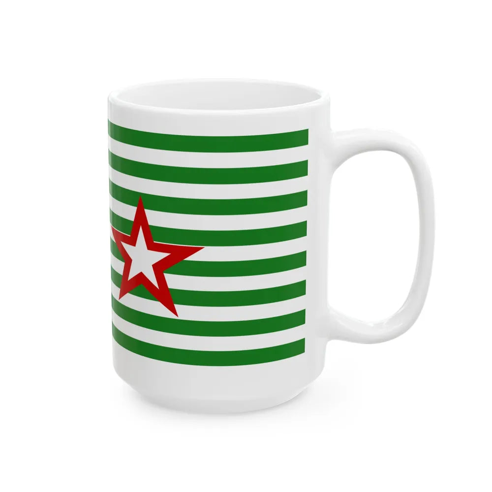 Texas Proposed Flag (United States) White Coffee Mug - Go Mug Yourself