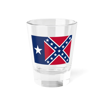 Texas Rebel Confederate (United States) Shot Glass 1.5oz 1.5oz - Go Mug Yourself
