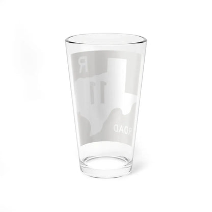 Texas Recreational Road 11 (Texas) (Road Sign) Pint Glass 16oz - Go Mug Yourself