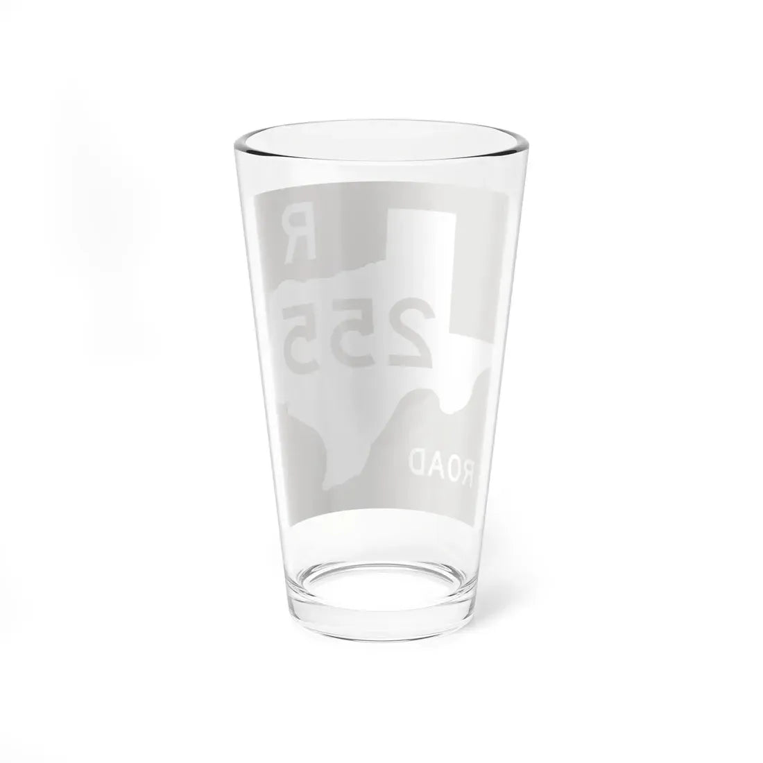 Texas Recreational Road 255 (Texas) (Road Sign) Pint Glass 16oz - Go Mug Yourself