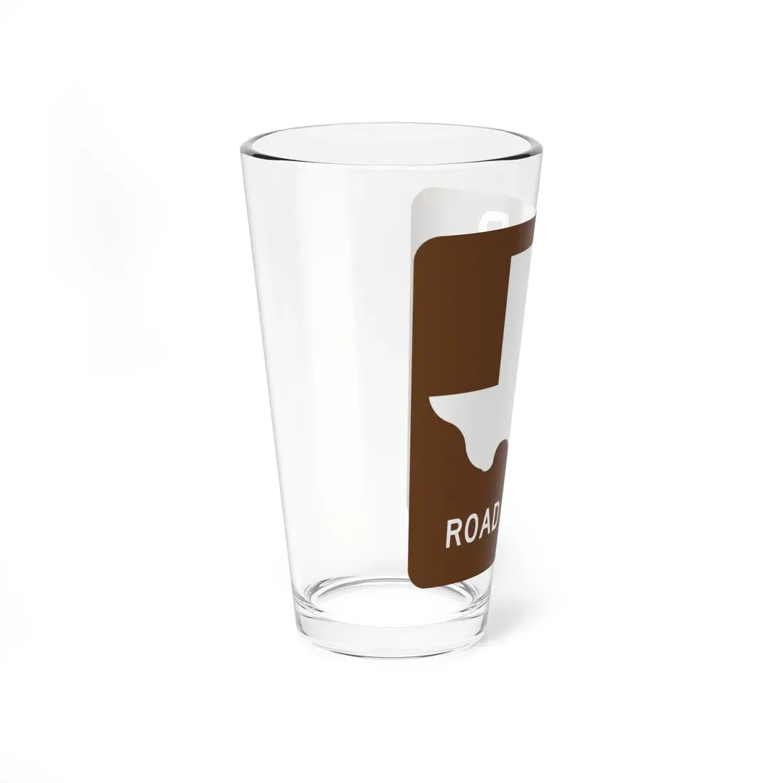 Texas Recreational Road 6 (Texas) (Road Sign) Pint Glass 16oz - Go Mug Yourself