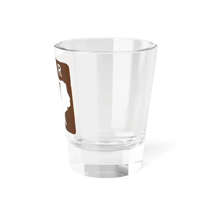 Texas Recreational Road 7 (Texas) (Road Sign) Shot Glass 1.5oz - Go Mug Yourself