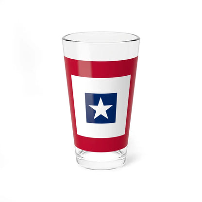 Texas Revenue Service Flag 1839-1845 (United States) Pint Glass 16oz 16oz - Go Mug Yourself