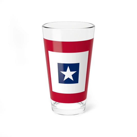 Texas Revenue Service Flag 1839-1845 (United States) Pint Glass 16oz 16oz - Go Mug Yourself