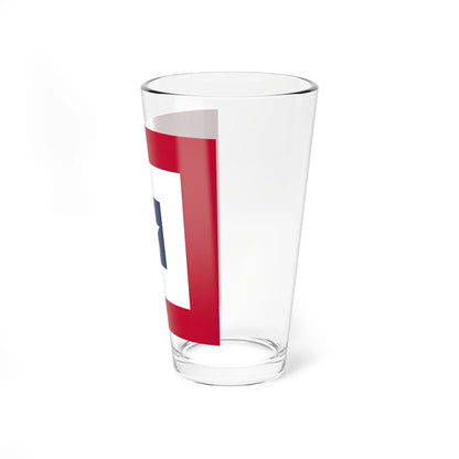 Texas Revenue Service Flag 1839-1845 (United States) Pint Glass 16oz - Go Mug Yourself