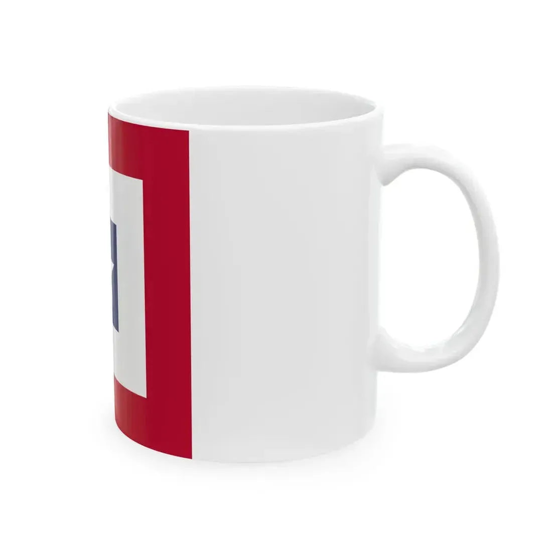 Texas Revenue Service Flag 1839-1845 (United States) White Coffee Mug - Go Mug Yourself
