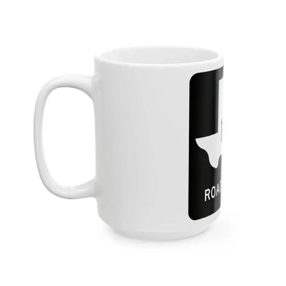 Texas RM 1478 (Texas) (Road Sign) White Coffee Mug - Go Mug Yourself
