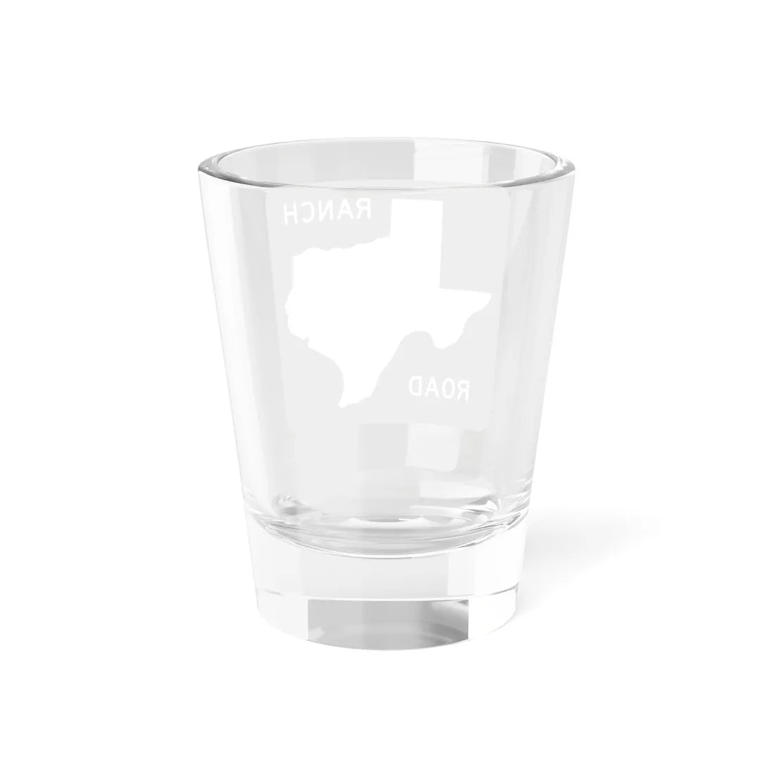 Texas RM blank (Texas) (Road Sign) Shot Glass 1.5oz - Go Mug Yourself