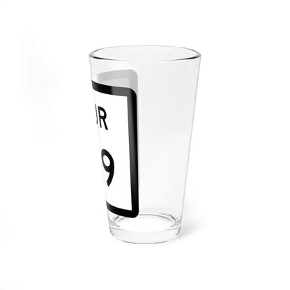 Texas Spur 159 (Texas) (Road Sign) Pint Glss 16oz - Go Mug Yourself