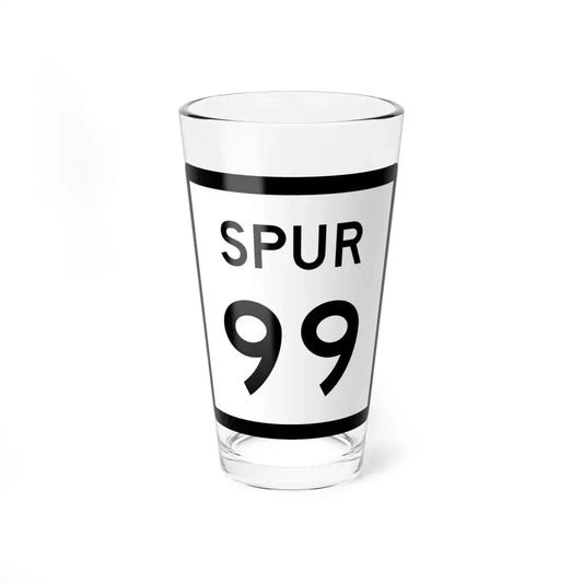Texas Spur 99 (Texas) (Road Sign) Pint Glss 16oz 16oz - Go Mug Yourself