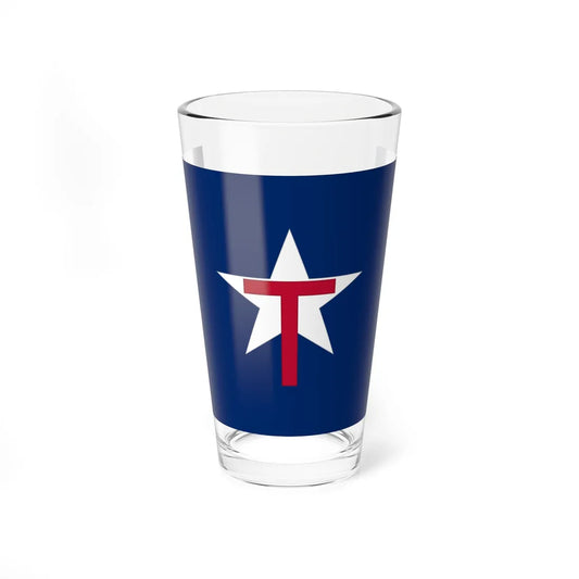 Texas State Guard Flag (United States) Pint Glass 16oz 16oz - Go Mug Yourself