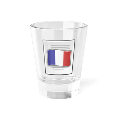 Text document french (France) Shot Glass 1.5oz 1.5oz - Go Mug Yourself