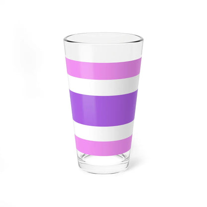 Thai Bisexual Flag (Thailand) Pint Glass 16oz 16oz - Go Mug Yourself