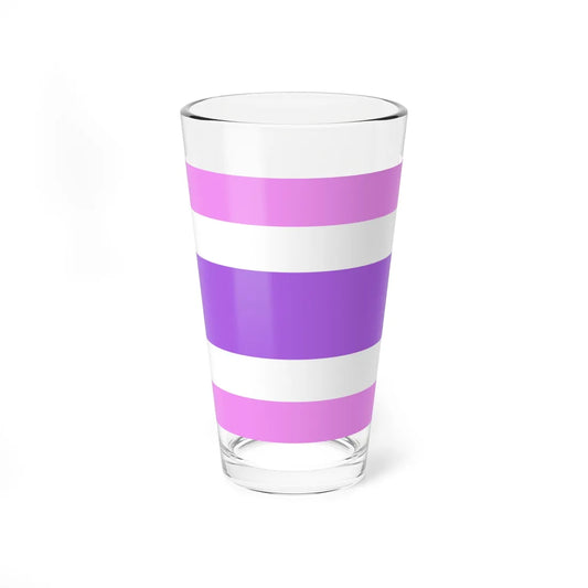 Thai Bisexual Flag (Thailand) Pint Glass 16oz 16oz - Go Mug Yourself
