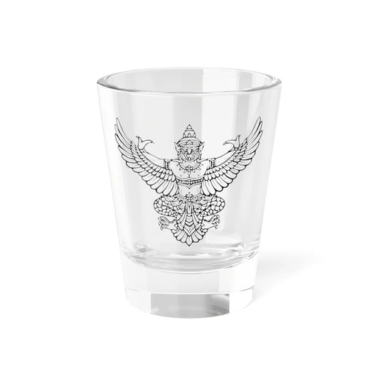 Thai government Garuda emblem Version 4 (Thailand) (Coat of Arms) Shot Glass 1.5oz 1.5oz - Go Mug Yourself