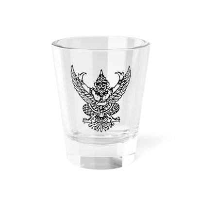 Thai government Garuda emblem Version 7 (Thailand) (Coat of Arms) Shot Glass 1.5oz 1.5oz - Go Mug Yourself