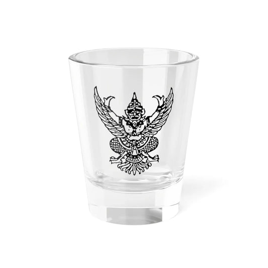 Thai government Garuda emblem Version 7 (Thailand) (Coat of Arms) Shot Glass 1.5oz 1.5oz - Go Mug Yourself
