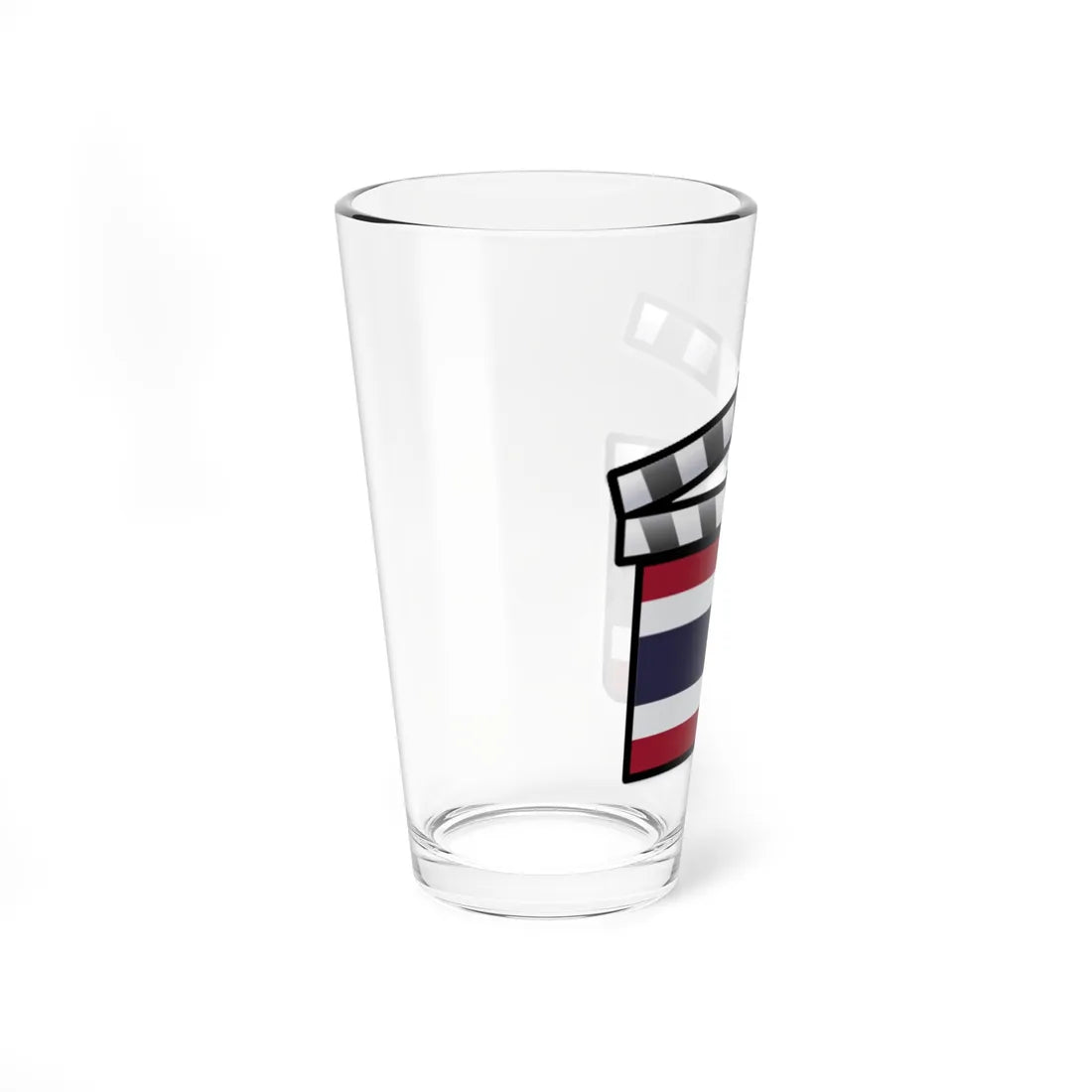 Thailand film clapperboard (Thailand) Pint Glass 16oz - Go Mug Yourself