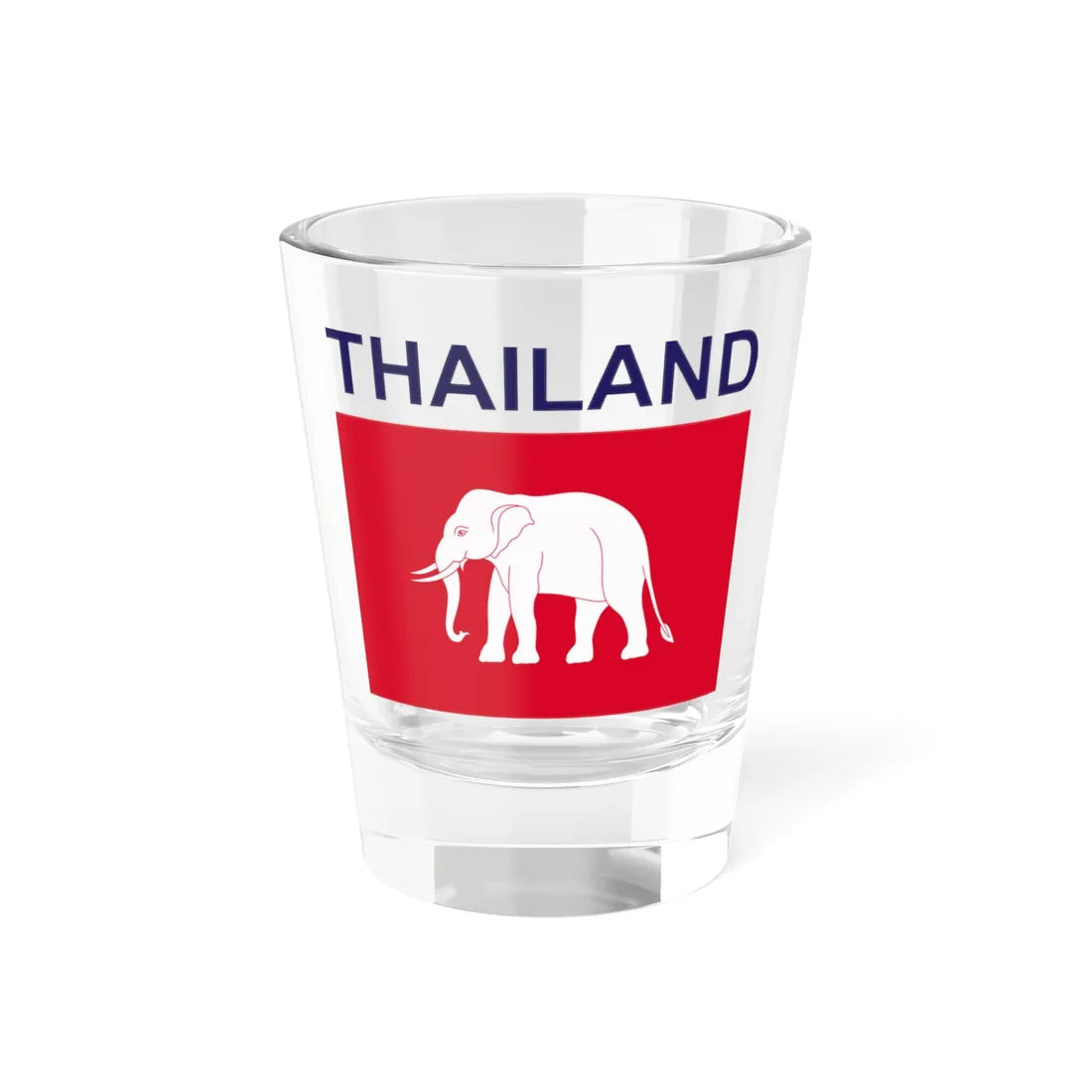 Thailand national ice hockey team logo (Cambodia) Shot Glass 1.5oz - Go Mug Yourself